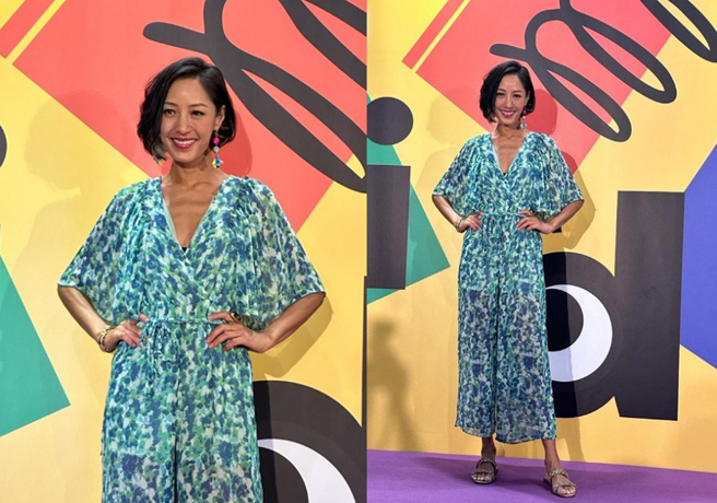 蒋怡7月出席活动被发现瘦出排骨胸，健康状况引起讨论，但当时她认为自己没有过瘦。（图／摘自东网）