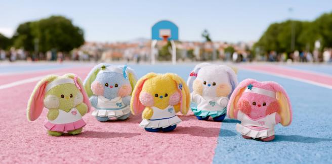 NewJeans专属IP周边，bunini系列换装玩偶。（​​LINE FRIENDS提供／古明弘台北传真）