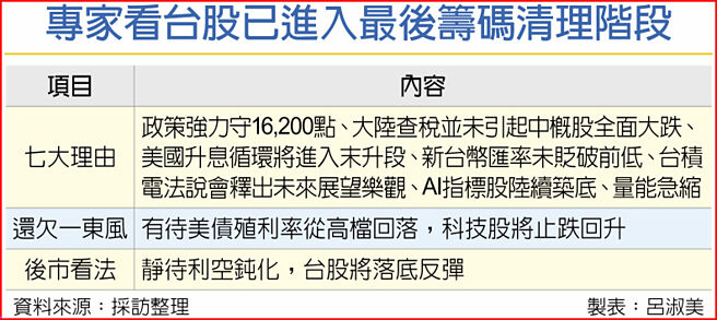 专家看台股已进入最后筹码清理阶段