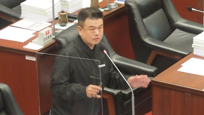 民進黨高雄巿議員簡煥宗。（中時資料照，曹明正攝）