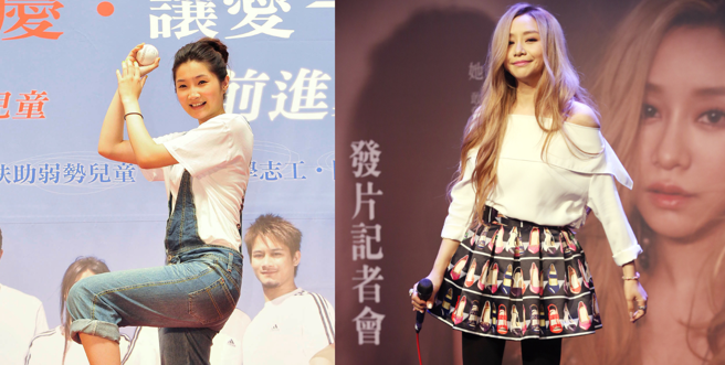 女歌手部份，元若蓝（左）与蓝又时也被点名。（图／中时资料照）