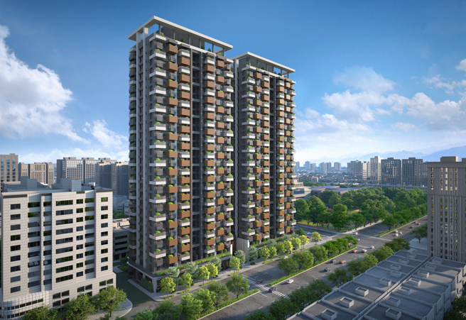 「远雄峰蕴」除复制「PARK 16」成功的地段价值、小宅定位，开案至今稳量销售已超过120户。(图/业者提供)