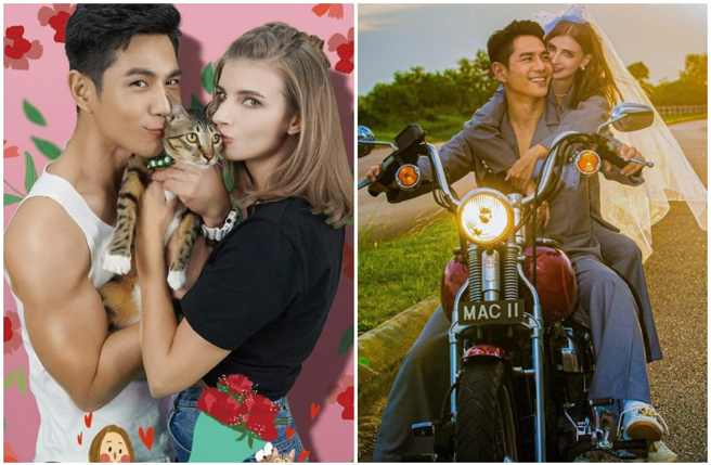 祖雄带着怀有身孕的佳娜到健身房运动，遭许多网友留言制止。（图／herotai_official IG）