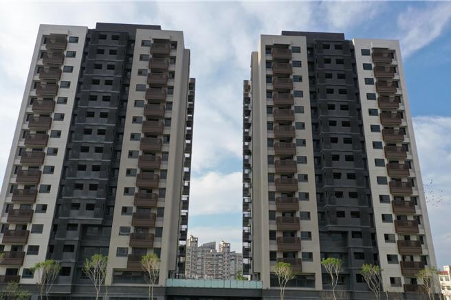 楊梅首座社宅社宅棟。(住發處提供／蔡依珍桃園傳真)