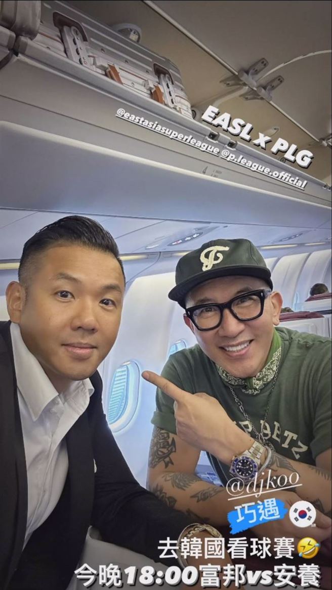 陳建州曬出兩人合照。(圖/陳建州 IG)