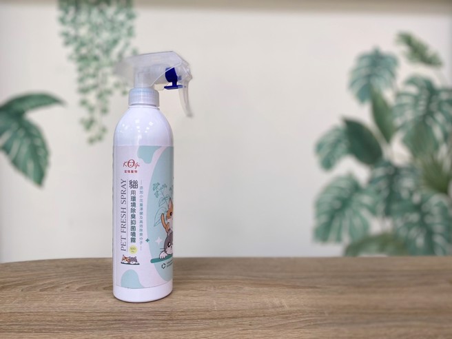 宏玮宠物环境除臭抑菌喷雾特别添加「小花蔓泽兰」成份，能达到防蚊、抑菌、除臭的效果。(图/业者提供)