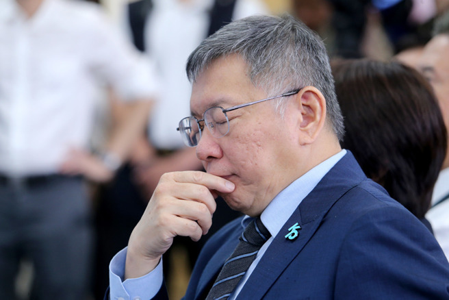 民眾黨總統參選人柯文哲。（黃世麒攝）