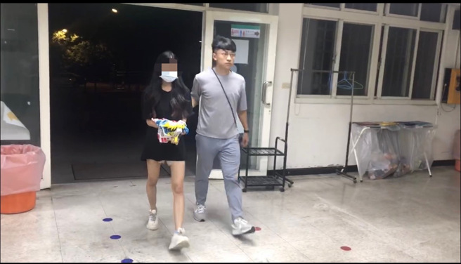 泰籍女子被警方移送。（警方提供）