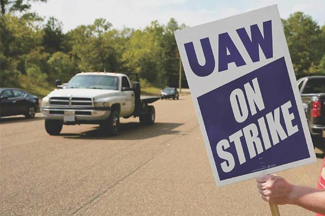 UAW据传跟福特汽车达成共识。（图／美联社）