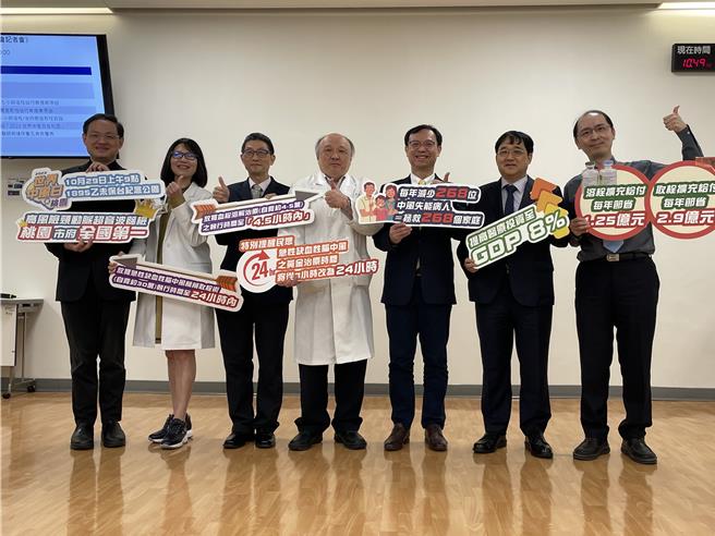 健保署署長石崇良表示，對抗中風射出雙箭，黃金治療時間將從3小時延長至24小時。（鄭郁蓁攝）