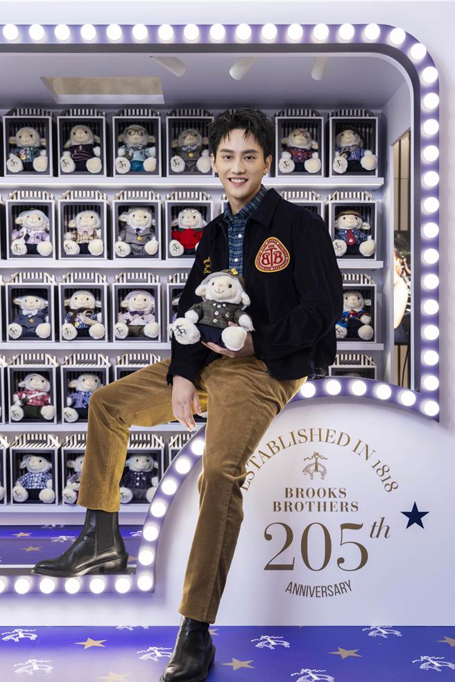 范少勳打造迷你版自己希望陪伴女兒成長。（Brooks Brothers提供／林欣儀台北傳真）