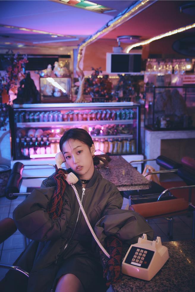 安吉近来翻唱天后蔡依林热门夯曲。（索尼音乐提供）