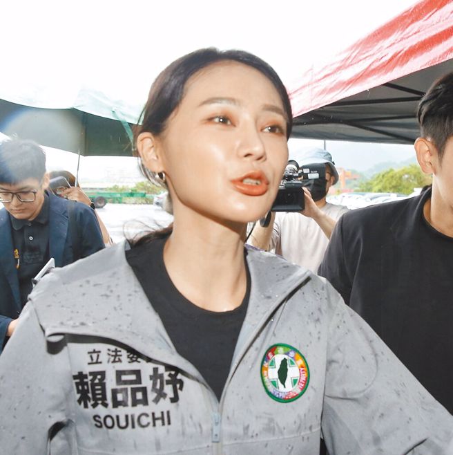 民進黨立委賴品妤，在2024選戰中遭到國民黨新北市議員廖先翔挑戰。（中時資料照）