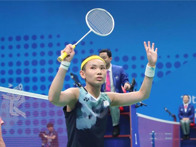 台湾羽球名将戴资颖。（本报资料照片）