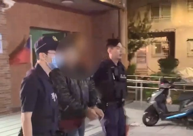 车手被移送。（警方提供）