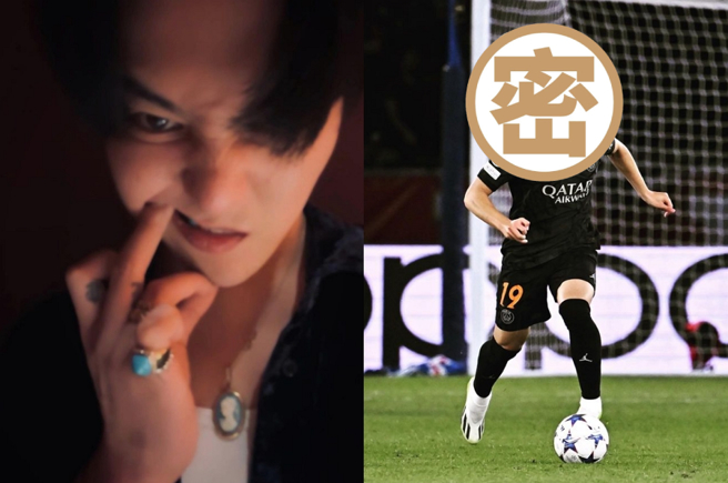 权志龙与韩国天才球星李刚仁在今年7月成为好友。（图／摘自权志龙Instagram、摘自李刚仁Instagram）