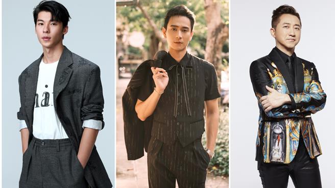 许光汉、刘冠廷、庾澄庆将分别在动画《八戒》中为「八戒」、「三藏」和「悟空」配音。（GrX Studio瀚草文创提供）