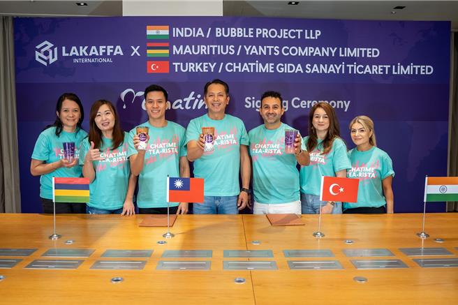 日出茶太触角伸入印度、土耳其、模里西斯等地，积极展店，引进最能代表台湾味的珍珠奶茶 (六角提供)