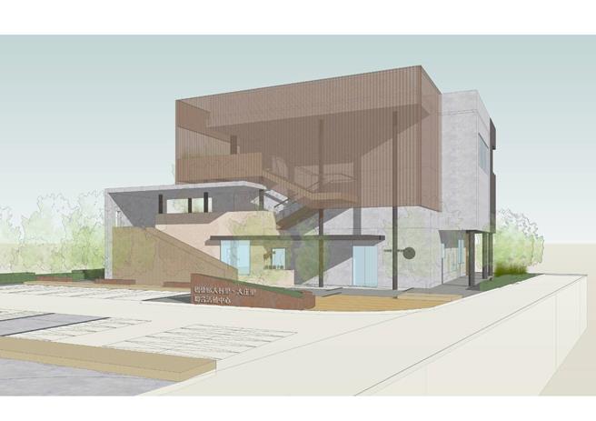 梧棲區大村、大庄二里聯合活動中心27日開工，將於2025年完工。（台中市府提供／陳淑娥台中傳真）