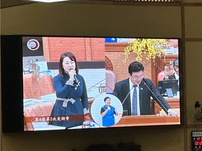 2023年10月27日新北市／新北市議會27日總質詢，國民黨議員劉美芳詢問代理市長劉和然，若侯友宜進中央，是否有想擔任新北市長候選人一職，新北市副市長劉和然回應，人生還沒有這個規畫，現在就是把市政做好。（劉瑋晴攝）