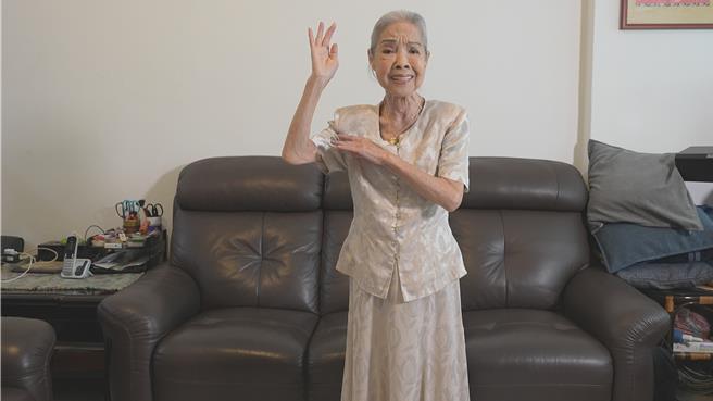 台湾第一苦旦廖琼枝。（台视提供）