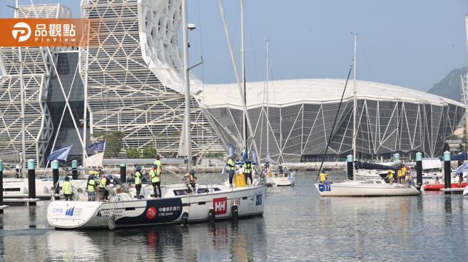 2023TSL台钢集团TSG帆船赛，高雄爱河湾开跑。（图片来源：亚果游艇集团提供）