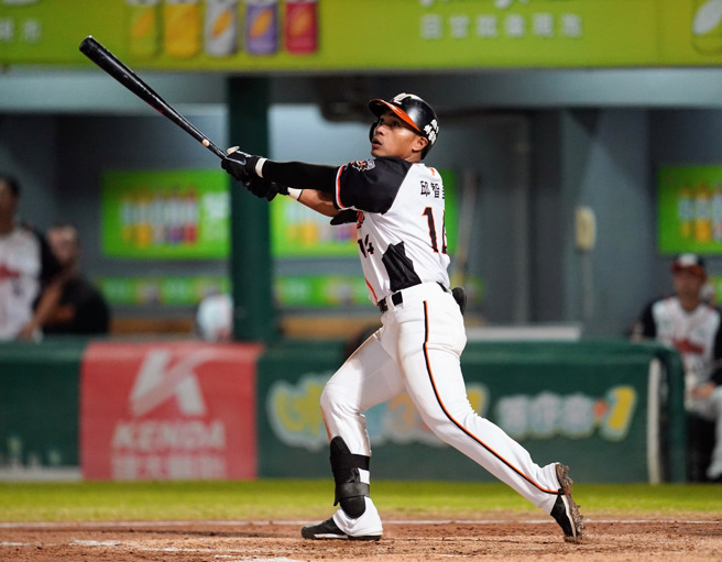 统一狮外野手邱智呈。（资料照，统一狮提供）