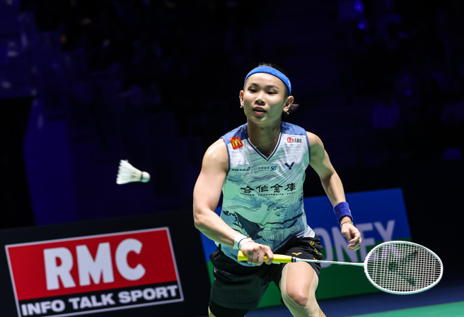 戴资颖在法国羽球公开赛击败日本选手大堀彩，报了杭州亚运落败之仇，顺利闯进决赛。（Badminton Photo提供）
