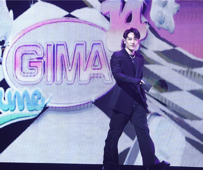 熊仔28日主持金音獎頒獎典禮。（羅永銘攝）