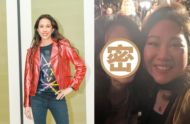 53岁莫文蔚与名媛曾昭怡合照遭酸变「火鸡姐」 。(图/中时资料照、撷取自曾昭怡IG)