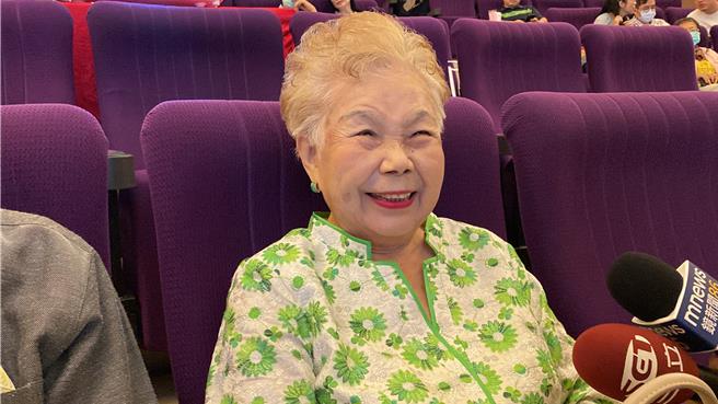 柯妈说，柯文哲要选总统，自己儿子当然要自己挺，不自己挺那要挺谁？（陈育贤摄）