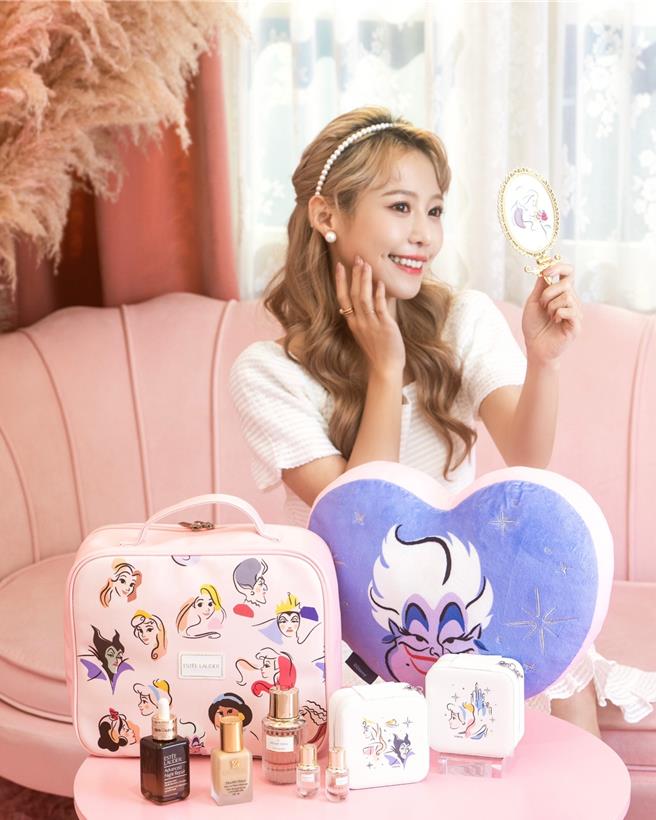 雅诗兰黛双11活动找来大使纪卜心，华丽现身代言雅诗兰黛双11盛宴。（雅诗兰黛提供／黄唯淯台北传真）