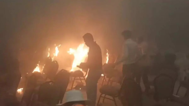 印度南部的基督教分派派「耶和华见证人」，其布道中心发生连环爆炸。（图/Kalamassery police）