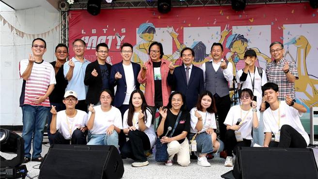 首届「全国星光青少年原创音乐大赛」今日在勤益科大热闹登场！图／业者提供