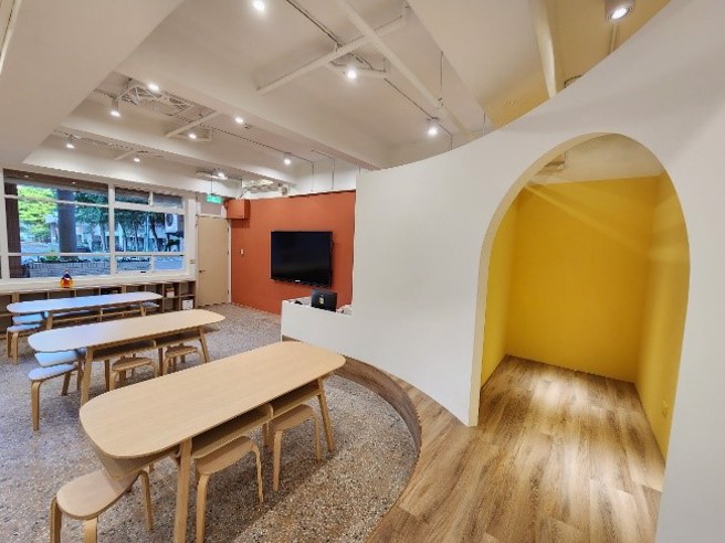 仁愛國小建置創藝LAB-跨領域美感實驗室以跨領域美感教育為主軸(圖/台北市教育局提供)