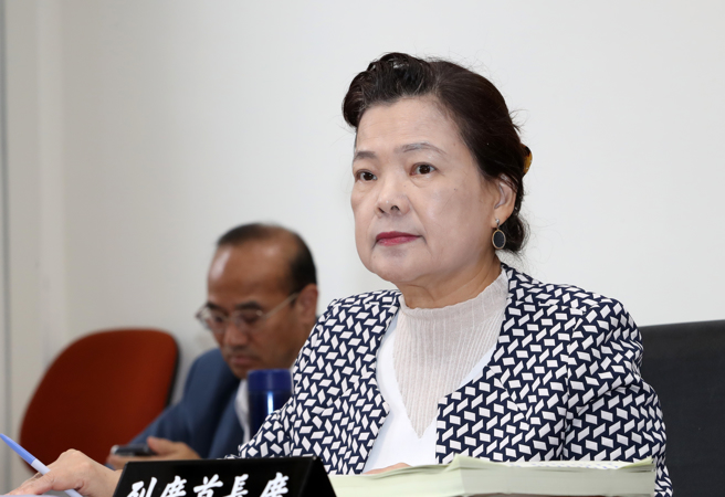 立法院经济委员会30日审查113年度中央政府总预算案关于经济部及所属单位预算部分，经济部长王美花（图）列席。（刘宗龙摄）