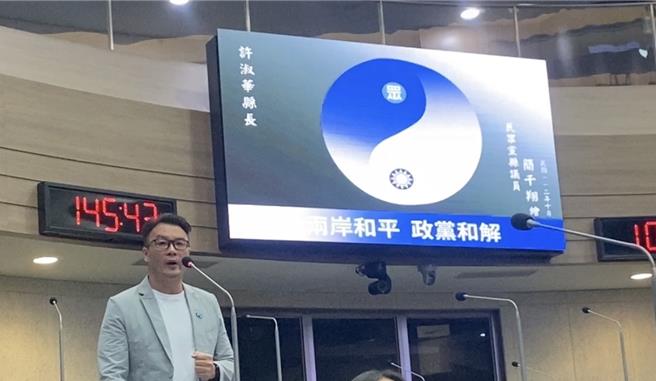 南投縣民眾黨黨部主委、同時也是縣議員的簡千翔表示，政黨協商不會只有1次，相信「下次會有更好的結果」。曾雪蒨攝