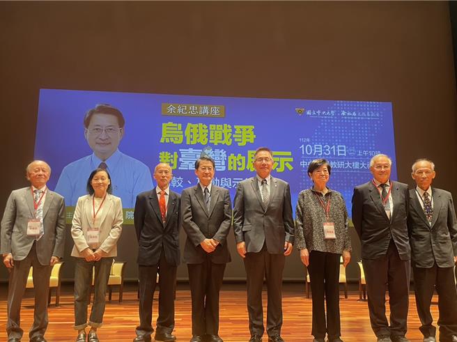 余纪忠讲座今天在中央大学登场。(吕筱蝉摄)