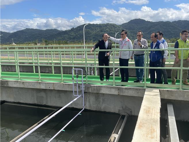 桃园市大溪埔顶水资源回收中心1期工程完工。（吕筱蝉摄）