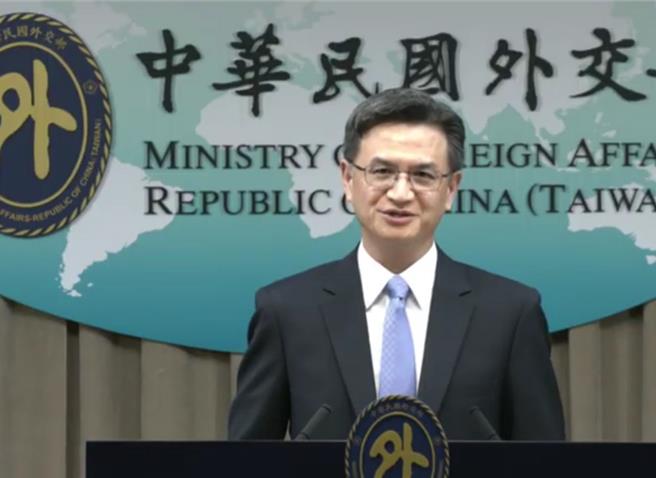 外交部发言人刘永健(资料照片)