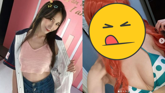 瑶瑶万圣节特别cosplay成《航海王》经典角色娜美。（图／翻摄自瑶瑶IG）