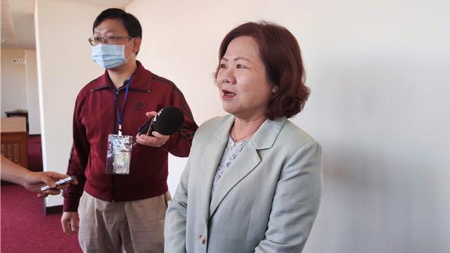 立法院社会福利及卫生环境委员会今天邀请劳动部就预算案冻结报告。（林良齐摄）