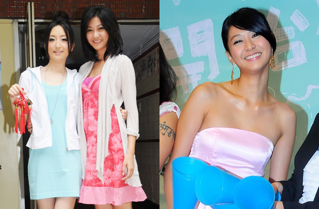 林亞霖演出過《比賽開始》，左圖左是柯佳嬿。（圖／中時資料照片）