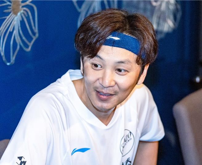 张书伟大方谈与谢京颖婚事。（罗永铭摄）