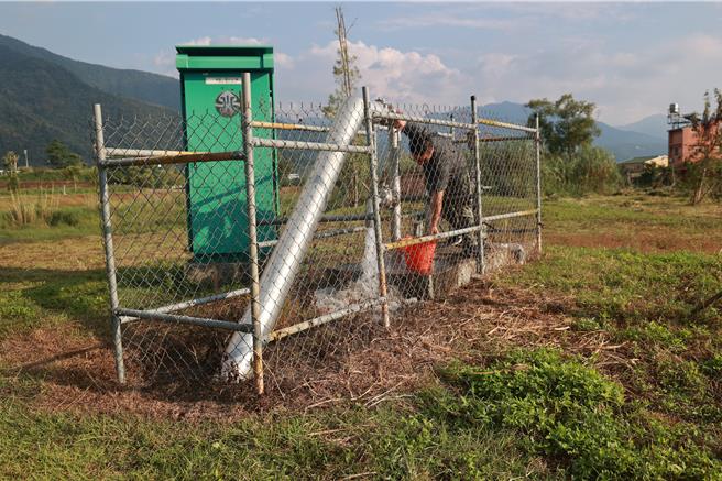 埔里镇福兴温泉区占地逾55公顷，温泉井每日出水量达2600吨。（杨静茹摄）