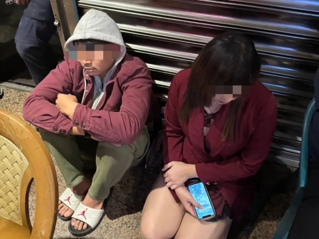 应召站负责人被警方带回。（警方提供）