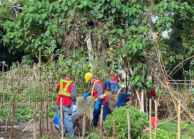 台中市衛生局呼籲民眾，定期執行居家週邊環境「巡」、「倒」、「清」、「刷」，落實孳生源清除。（台中市政府提供／馮惠宜台中傳真）