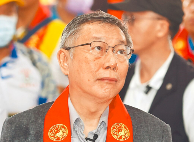 柯文哲意向成為藍白合關鍵。（中時資料照／陳信翰攝）