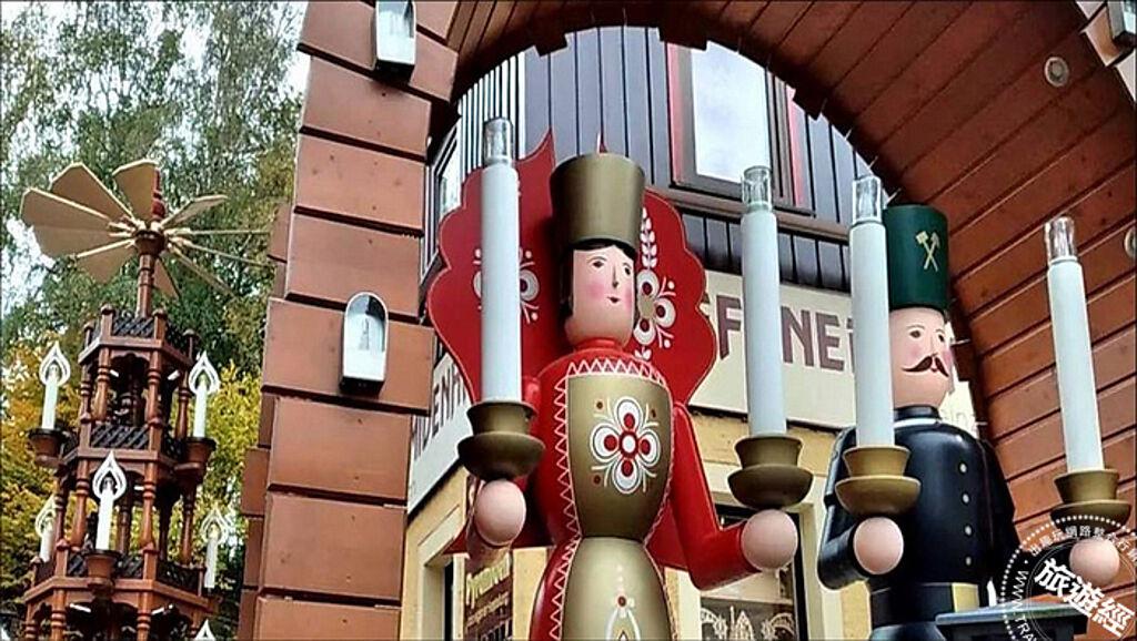 永遠聖誕之城塞芬出產的正宗胡桃夾子木偶。（版權／TMGS、圖／薩克森邦旅遊局提供）