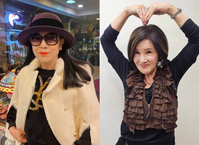 女星恬娃(图右)脱口爆「许纯美要我帮她找鲜肉」。(游定刚拍摄、许纯美提供)